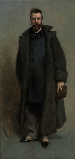 William Merritt Chase 1882 by James Carroll Beckwith Indianapolis Museum of Art 10.8   